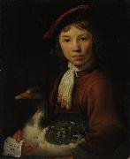 Jacob Gerritsz. Cuyp A Boy with a Goose painting